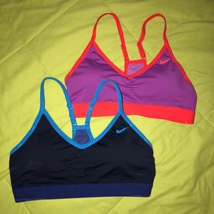 Two Nike Sports Bras
